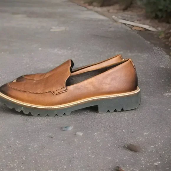 ECCO Incise Tailored Loafer Flat Shoes Women’s US Size 8 - 8.5 / 39 NWOB - Picture 1 of 9